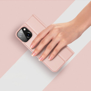 Калъф тип книга DUX DUCIS Skin Pro - iPhone 13 златист - Img 12