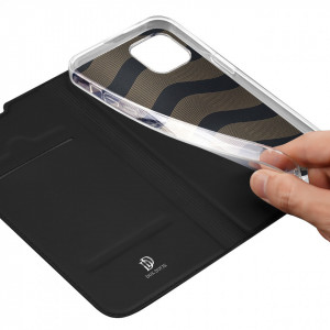 Калъф тип книга DUX DUCIS Skin Pro - iPhone 14 Plus черен - Img 7