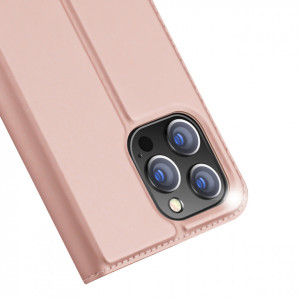 Калъф тип книга DUX DUCIS Skin Pro - iPhone 14 Pro розов - Img 3