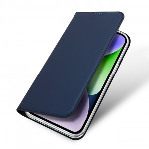 Калъф тип книга DUX DUCIS Skin Pro - iPhone 15 Plus син - Img 4
