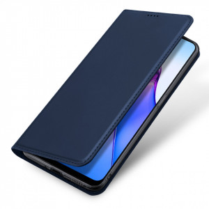 Калъф тип книга DUX DUCIS Skin Pro - OPPO Reno8 син - Img 4