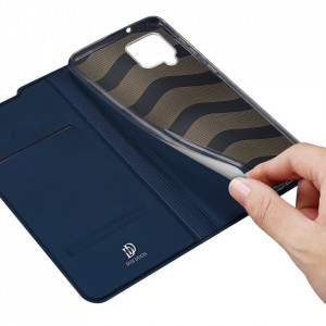 Калъф тип книга DUX DUCIS Skin Pro - Samsung Galaxy A42 5G син - Img 9