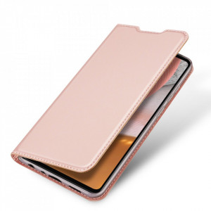 Калъф тип книга DUX DUCIS Skin Pro - Samsung Galaxy A72 розов - Img 4