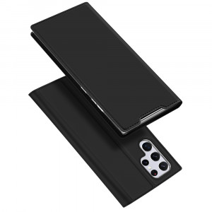 Калъф тип книга DUX DUCIS Skin Pro - Samsung Galaxy S22 Ultra черен - Img 1