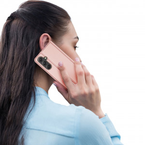 Калъф тип книга DUX DUCIS Skin Pro - Samsung Galaxy S23 FE розов - Img 9