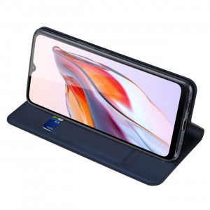 Калъф тип книга DUX DUCIS Skin Pro - Xiaomi Poco C55 / Redmi 12C син - Img 6