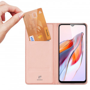 Калъф тип книга DUX DUCIS Skin Pro - Xiaomi Poco C55 / Redmi 12C Cover розов - Img 2
