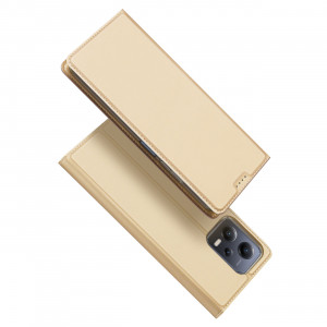 Калъф тип книга DUX DUCIS Skin Pro - Xiaomi Poco X5 / Redmi Note 12 златист - Img 1