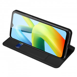 Калъф тип книга DUX DUCIS Skin Pro - Xiaomi Redmi A1+ / A2+ черен - Img 5