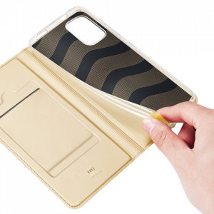 Калъф тип книга DUX DUCIS Skin Pro - Xiaomi Redmi Note 10 / 10s златист - Img 7