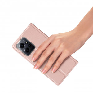 Калъф тип книга DUX DUCIS Skin Pro - Xiaomi Redmi Note 12 4G розов - Img 7
