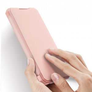Калъф тип книга DUX DUCIS Skin X - Samsung Galaxy A02s / M02s розов - Img 2
