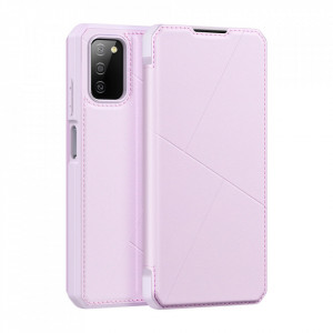Калъф тип книга DUX DUCIS Skin X - Samsung Galaxy A03s розов - Img 2