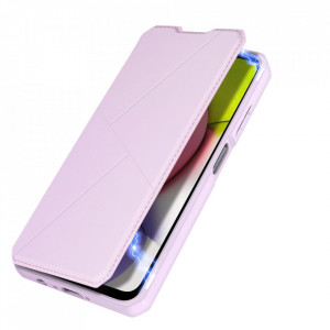 Калъф тип книга DUX DUCIS Skin X - Samsung Galaxy A03s розов - Img 7