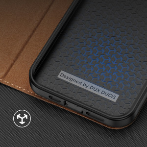 Калъф тип книга DUX DUCIS Skin X2 - iPhone 14 Pro кафяв - Img 12