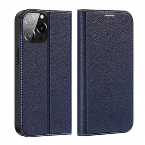 Калъф тип книга DUX DUCIS Skin X2 - iPhone 14 Pro Max син - Img 2