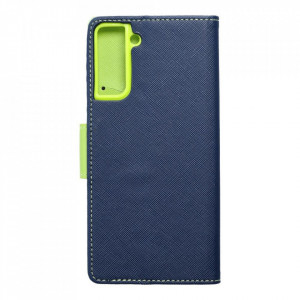 Калъф тип книга Fancy - Samsung Galaxy S21+ 5G син - Img 10