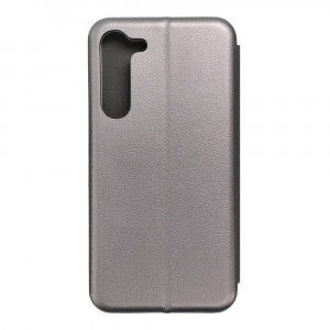 Калъф тип книга FORCELL Elegance - Samsung Galaxy S23+ сив - Img 2