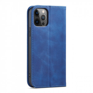 Калъф тип книга Magnet Fancy - iPhone 12 Pro Max син - Img 7