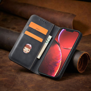 Калъф тип книга Magnet Fancy - iPhone 14 Pro черен - Img 10