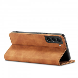 Калъф тип книга Magnet Fancy - Samsung Galaxy S23+ кафяв - Img 10