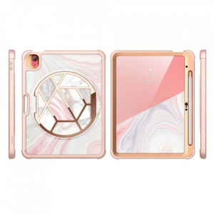 Калъф 360° със стойка SUPCASE Cosmo - iPad 10.9" 2022 Marble Pink - Img 10