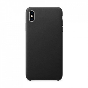Кожен гръб Eco - iPhone 12 Pro Max черен - Img 2