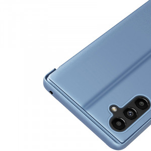 Огледален калъф тип книга Clear View - Samsung Galaxy A14 / A14 5G черен - Img 7