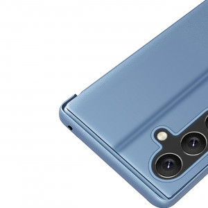 Огледален калъф тип книга Clear View - Samsung Galaxy A24 син - Img 7