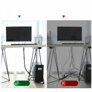 Органайзер за кабели WOZINSKY Hook and Loop 2m WVO2mBK - Img 7