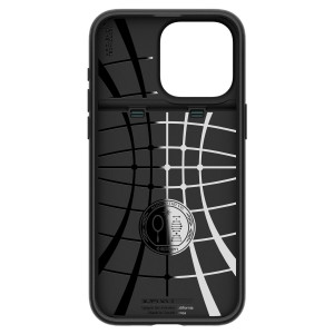 Оригинален гръб със слот за карта SPIGEN Slim Armor CS - iPhone 15 Pro Abyss Green - Img 9