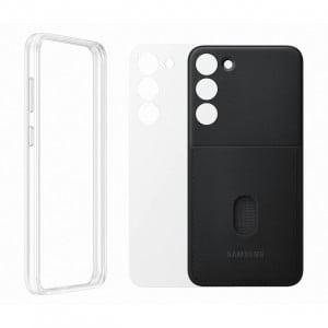 Оригинален гръб със сменяема пластина с джоб за карта SAMSUNG Frame (EF-MS916CBEGWW) - Samsung Galaxy S23+ черен - Img 7