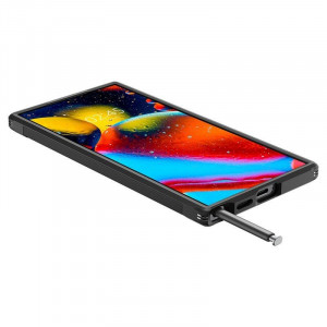 Оригинален гръб със стойка SPIGEN Tough Armor - Samsung Galaxy S24 Ultra черен - Img 8