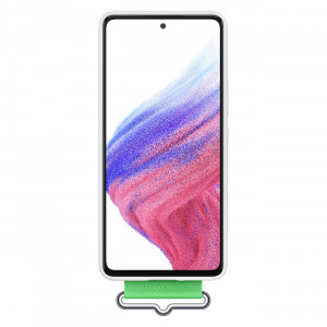 Оригинален гръб с каишка SAMSUNG Strap Silicone (EF-GA536TWEGWW) - Samsung Galaxy A53 5G бял - Img 6