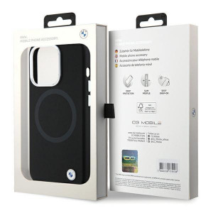 Оригинален гръб BMW Signature Liquid Silicone MagSafe - iPhone 15 Pro Max черен - Img 8