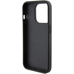 Оригинален гръб FERRARI Grip Stand Metal Logo - iPhone 15 Pro черен - Img 8