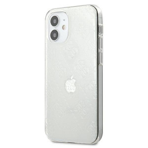 Оригинален гръб GUESS 3D Pattern GUHCP12S3D4GTR - iPhone 12 mini прозрачен - Img 2