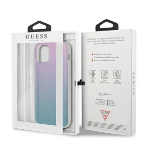 Оригинален гръб GUESS 4G 3D Pattern GUHCP12L3D4GGBP - iPhone 12 Pro Max син / розов - Img 8