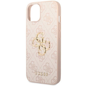 Оригинален гръб GUESS 4G Big Metal Logo - iPhone 15 розов - Img 6