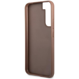 Оригинален гръб GUESS 4G Metal Gold Logo GUHCS23SG4GFBR - Samsung Galaxy S23 кафяв - Img 7