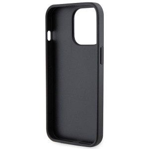 Оригинален гръб GUESS 4G Metal Logo с презрамка GUHCP13LP4TDSCPK - iPhone 13 Pro черен - Img 8