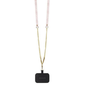 Оригинален гръб GUESS 4G Metal Logo с презрамка GUHCP13LP4TDSCPP - iPhone 13 Pro розов - Img 6