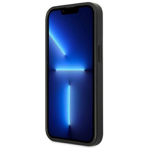 Оригинален гръб GUESS 4G Triangle Logo Cardslot GUHCP13LP4TPK - iPhone 13 Pro черен - Img 5