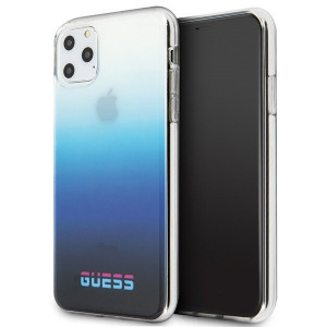 Оригинален гръб GUESS California - iPhone 11 Pro Max син - Img 1