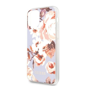 Оригинален гръб GUESS Flower GUHCN65IMLFL02 - iPhone 11 Pro Max лилав - Img 5