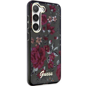 Оригинален гръб GUESS Flower GUHCS23SHCFWSA - Samsung Galaxy S23 каки - Img 4