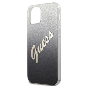 Оригинален гръб GUESS Glitter Gradient GUHCP12LPCUGLSBK - iPhone 12 Pro Max черен - Img 6