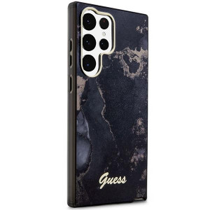 Оригинален гръб GUESS Golden Marble GUHCS23LHTMRSK - Samsung Galaxy S23 Ultra черен - Img 4