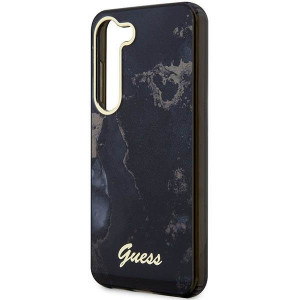 Оригинален гръб GUESS Golden Marble GUHCS23SHTMRSK - Samsung Galaxy S23 черен - Img 6