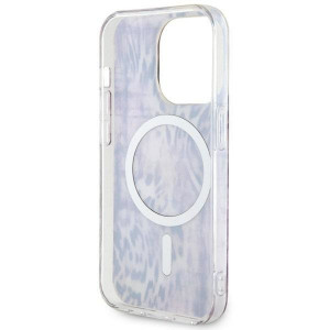 Оригинален гръб GUESS Leopard MagSafe GUHMP14XHLEOPWP - iPhone 14 Pro Max розов - Img 7